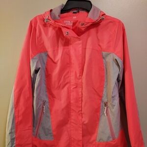 Free country jacket wind breaker med zips and snaps